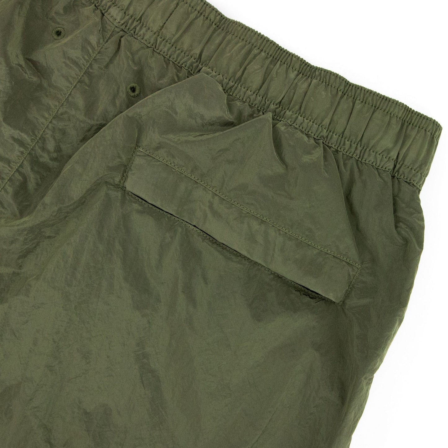 Stone Island B0943 Nylon Metal Swim Shorts Khaki V0058