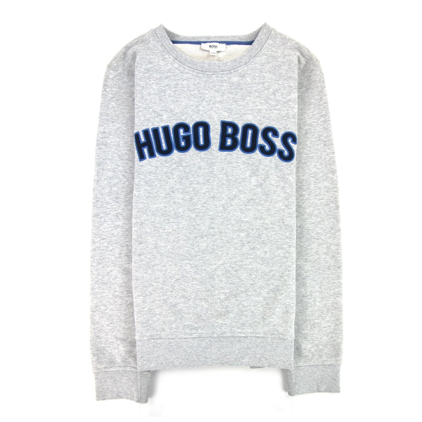 Hugo Boss Kids Brand Logo Crewneck Sweatshirt Grey 089