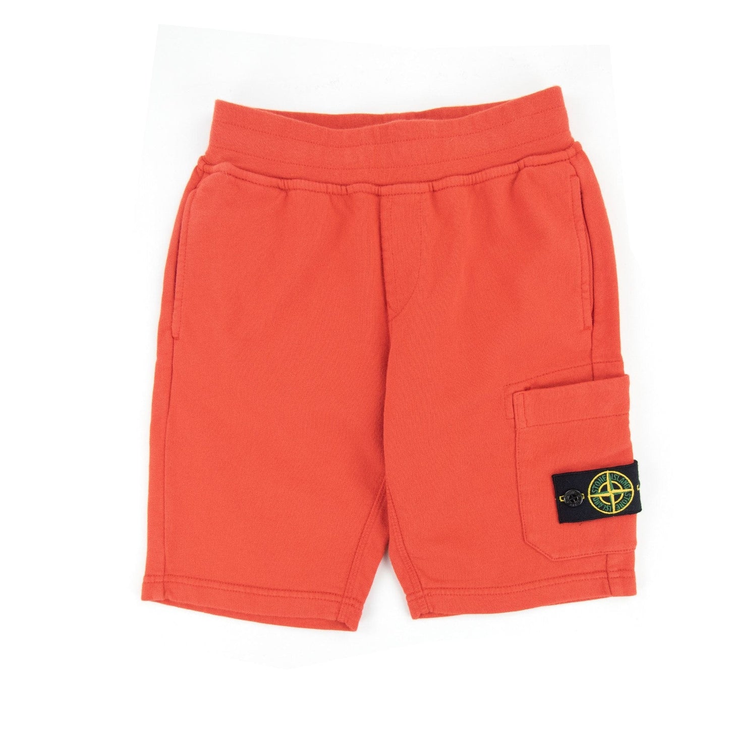 Stone Island Junior S/s Shorts Red V0010