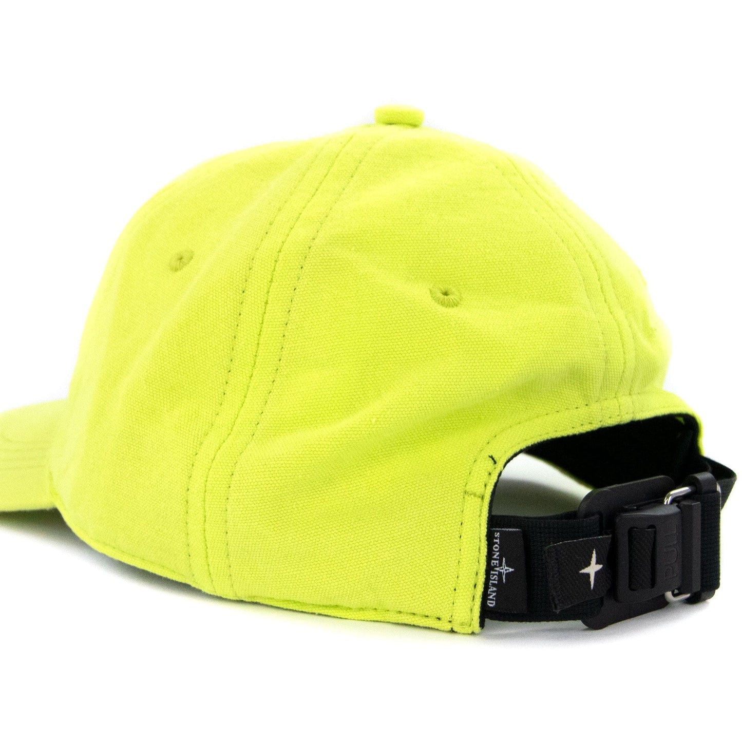 Stone Island 99168 Cotton Rep Cap Neon Yellow V0051