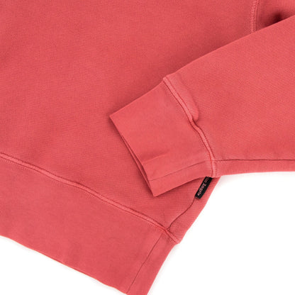 Palm Angels Wash Curved Logo Sweat Red