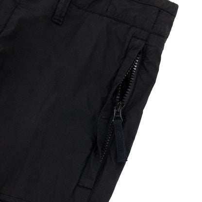 Stone Island Stretch Cotton Tela Cargo Shorts Black V0029