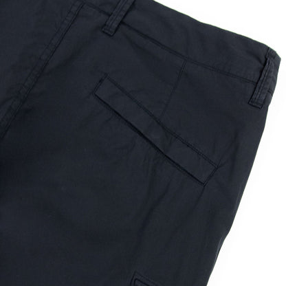 Stone Island Stretch Cotton Tela Cargo Shorts Navy V0020