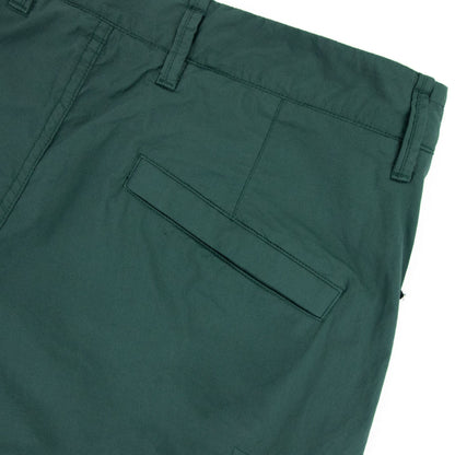 Stone Island Stretch Cotton Tela Cargo Shorts Green V0057