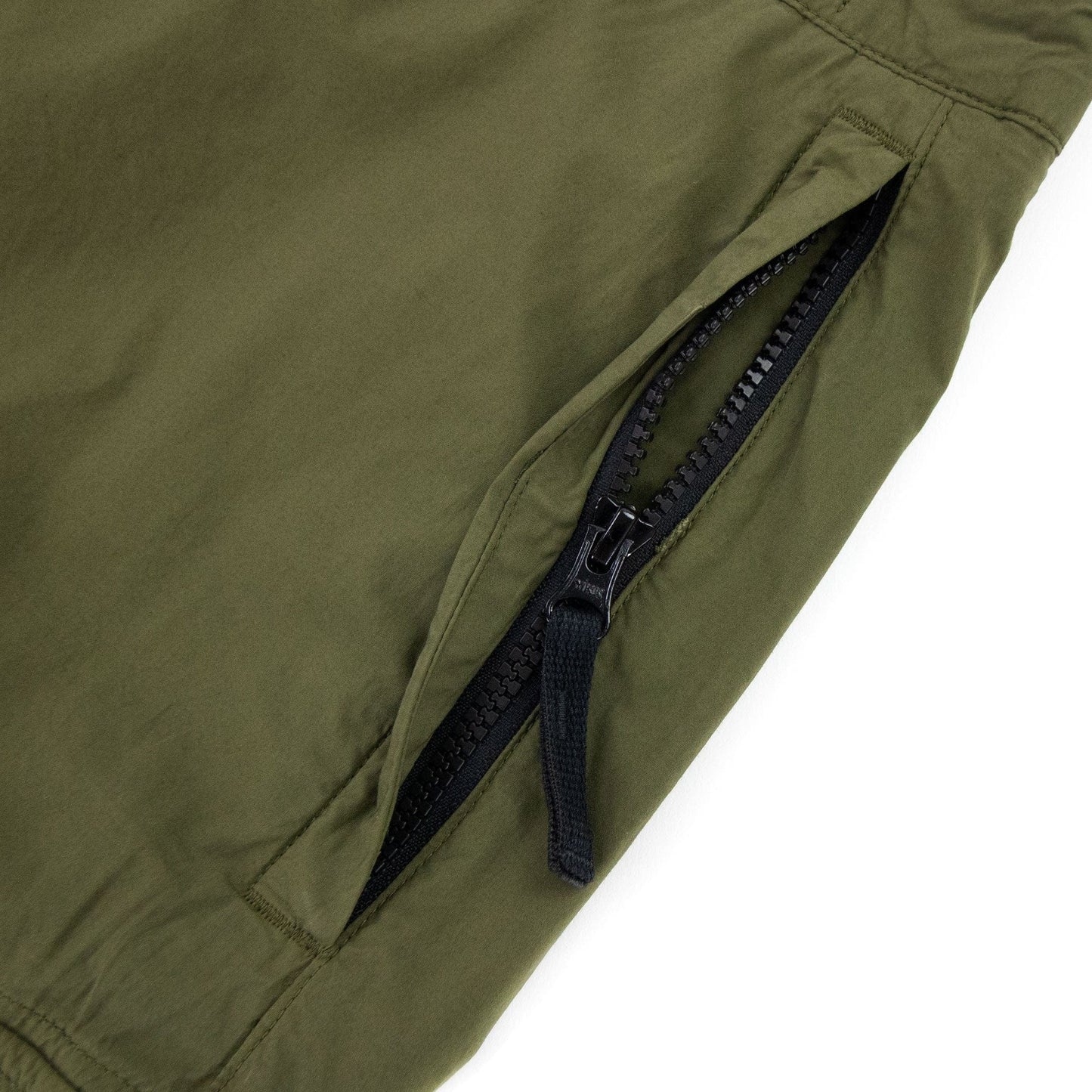Stone Island Stretch Cotton Tela Cargo Shorts Khaki V0058
