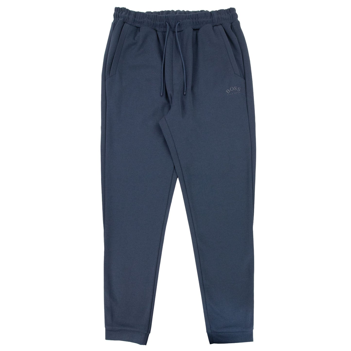 Hugo Boss Curved Logo Tracksuit Pants Navy 410