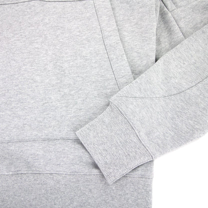 CP Company Diagonal Raised Fleece Garment Dyed Lens Hoodie Grey M93