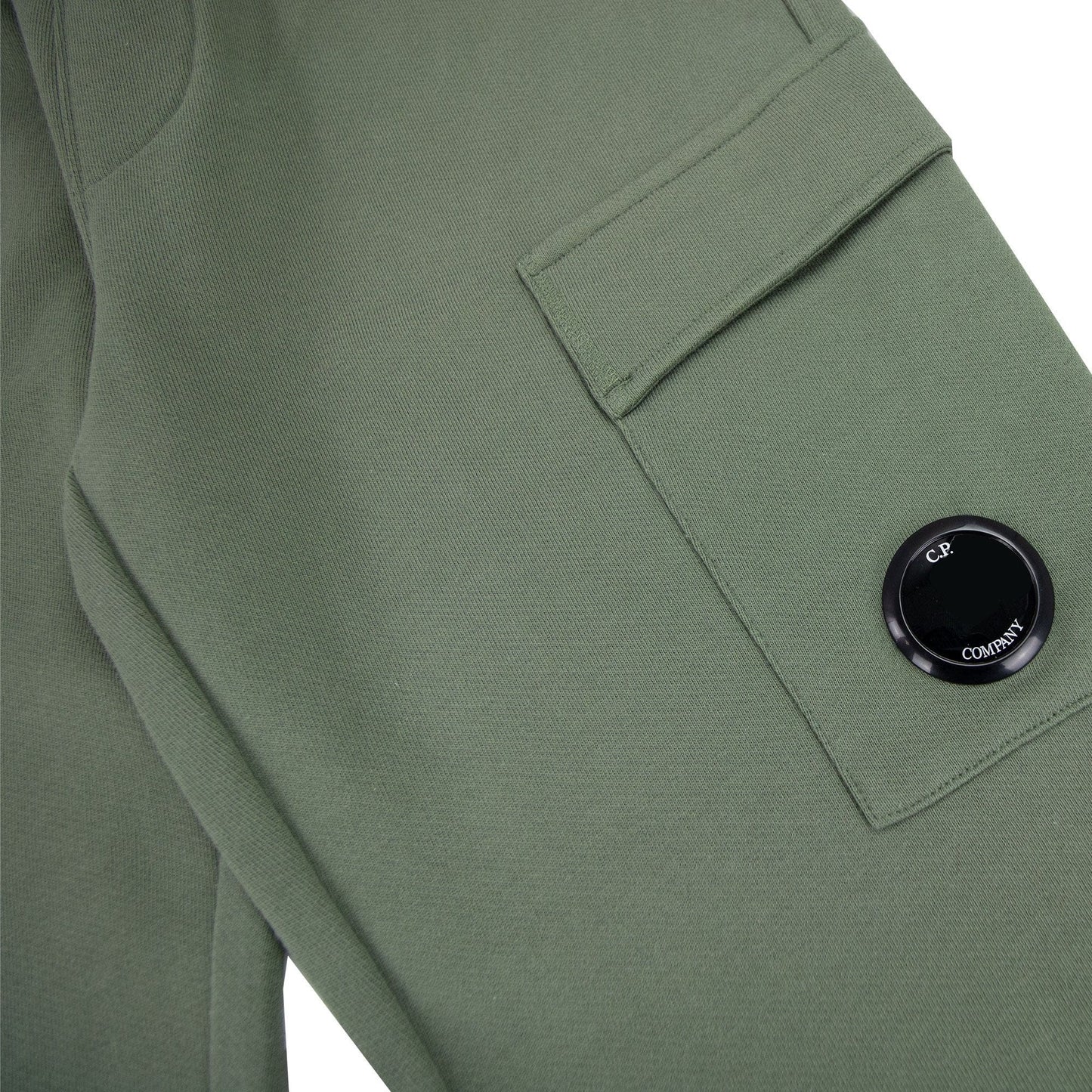 CP Company Diagonal Raised Fleece Lens Sweat Pant Laurel Wrt 668