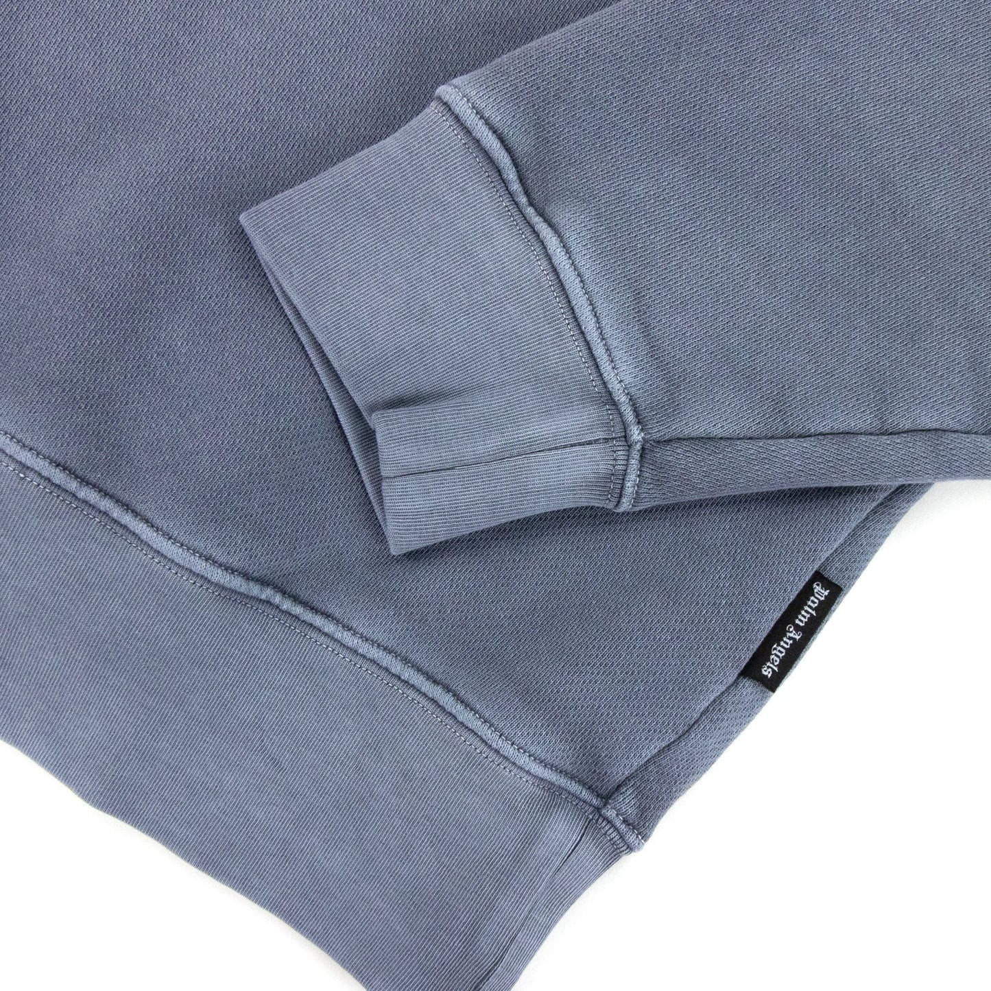 Palm Angels Wash Curved Logo Sweat Blue