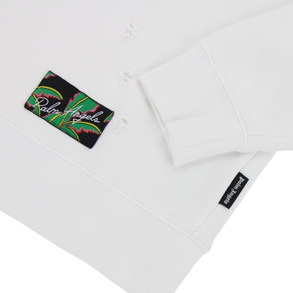 Palm Angels Miami Logo Sweatshirt White