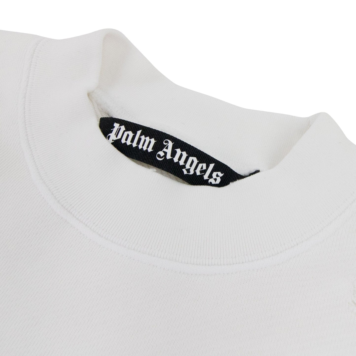 Palm Angels Miami Logo Sweatshirt White