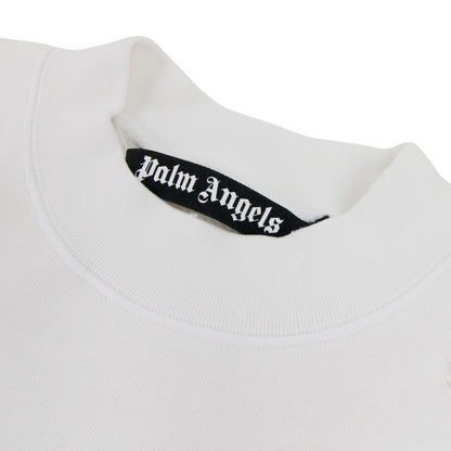 Palm Angels Miami Logo Sweatshirt White