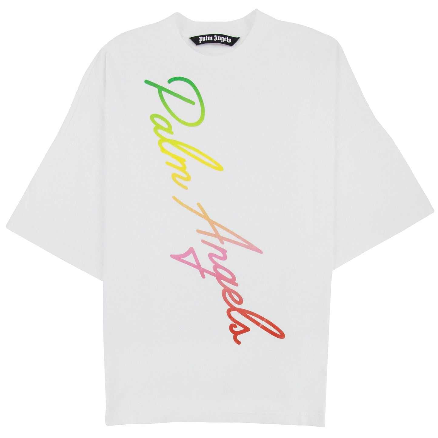 Palm Angels Miami Logo Loose Tee White