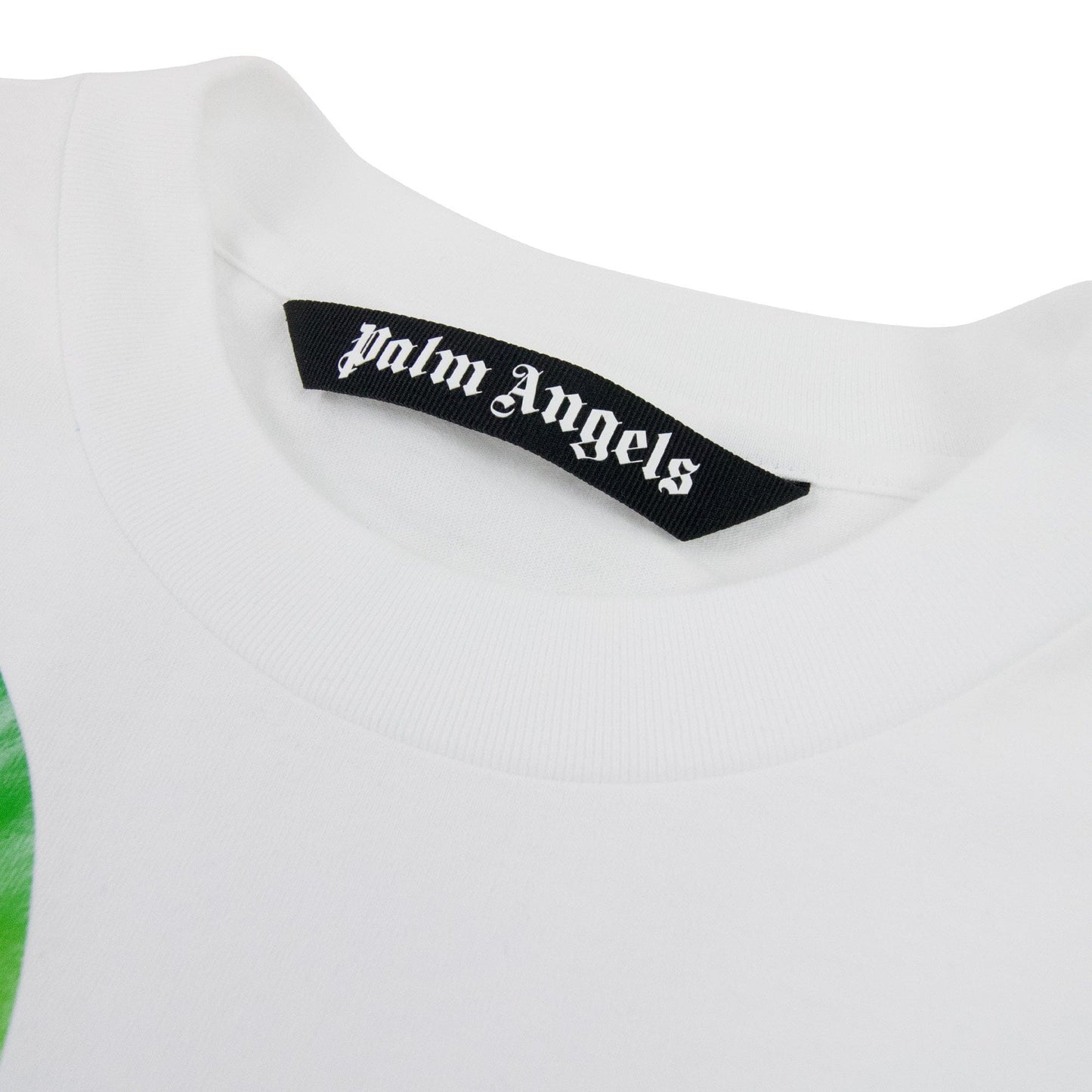 Palm Angels Miami Logo Loose Tee White