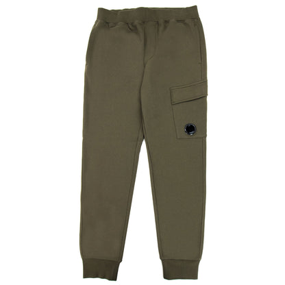 CP Company Diagonal Raised Fleece Lens Sweat Pant Gray 665