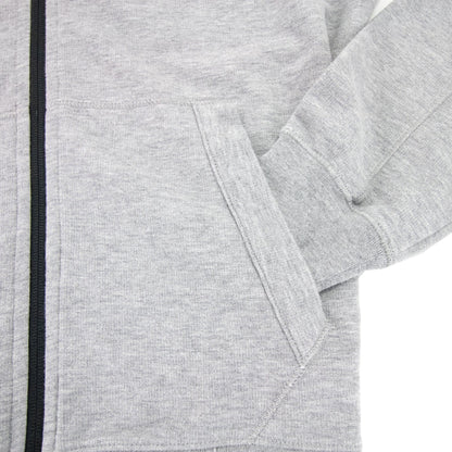 CP Company Diagonal Raised Fleece Full Zip Goggle Hoody Grey M93