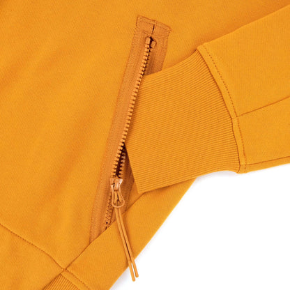 CP Company Diagonal Raised Fleece Full Zip Goggle Hoody Desert Sun 436