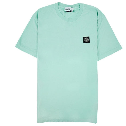 Stone Island 24113 Logo T-shirt Mint Green V0044