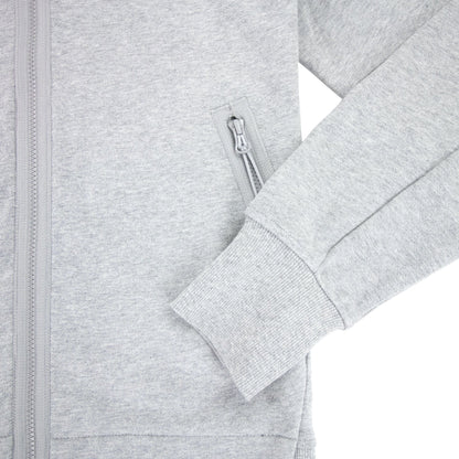 CP Company Front Goggle Diagonal Fleece Hoody Grey M93