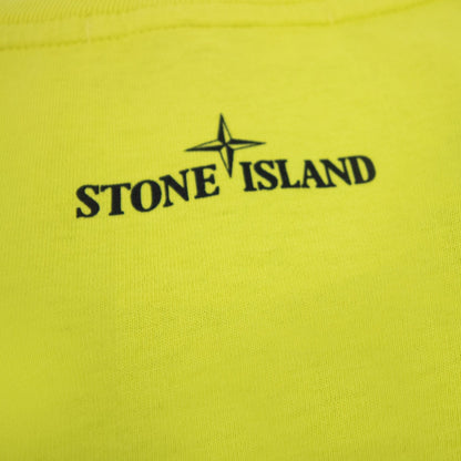 Stone Island 2ns83 Marble One T-shirt Yellow V0051