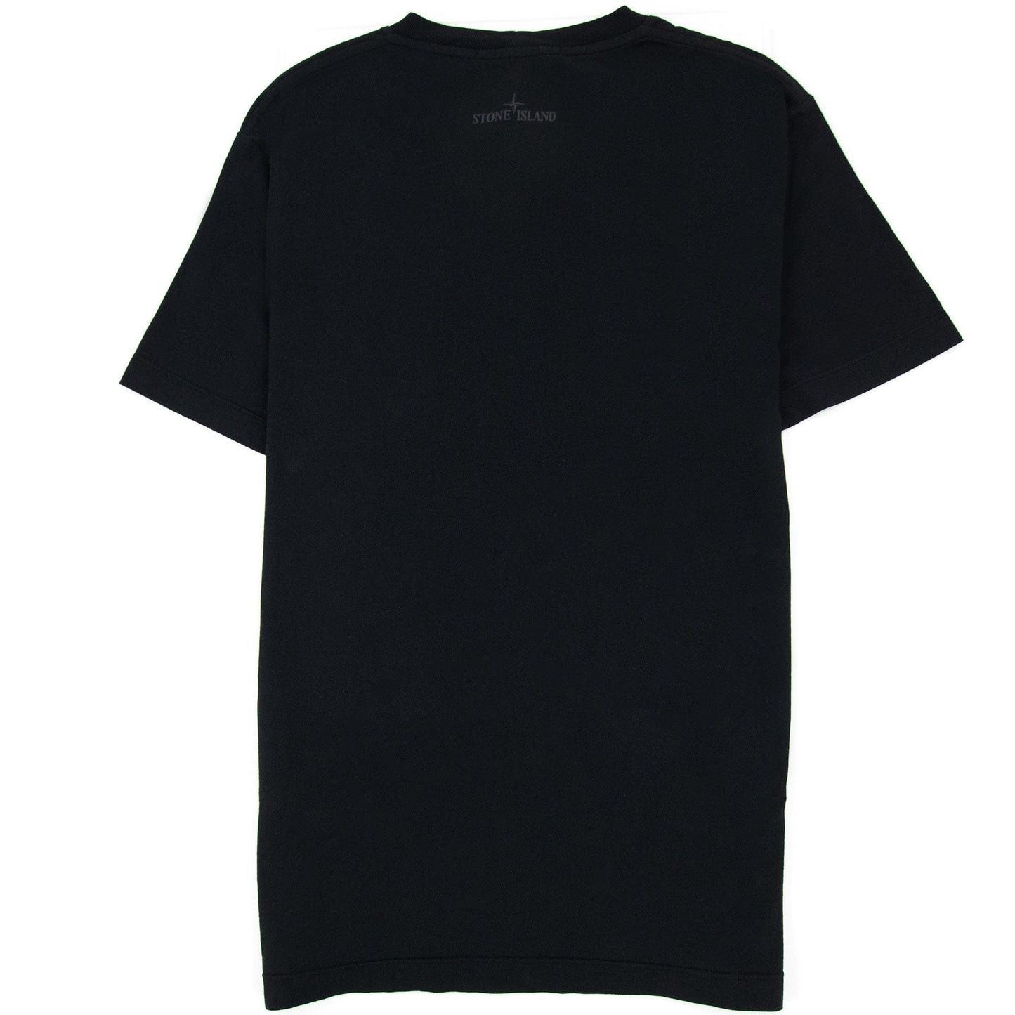 Stone Island Pocket Logo T Shirt Black V0029
