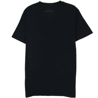 Stone Island Pocket Logo T Shirt Black V0029