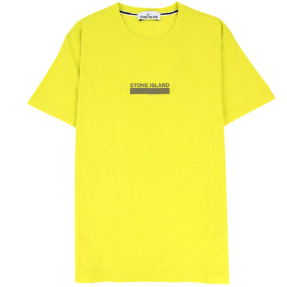 Stone Island 2ns55 Small Logo One Yellow V0051