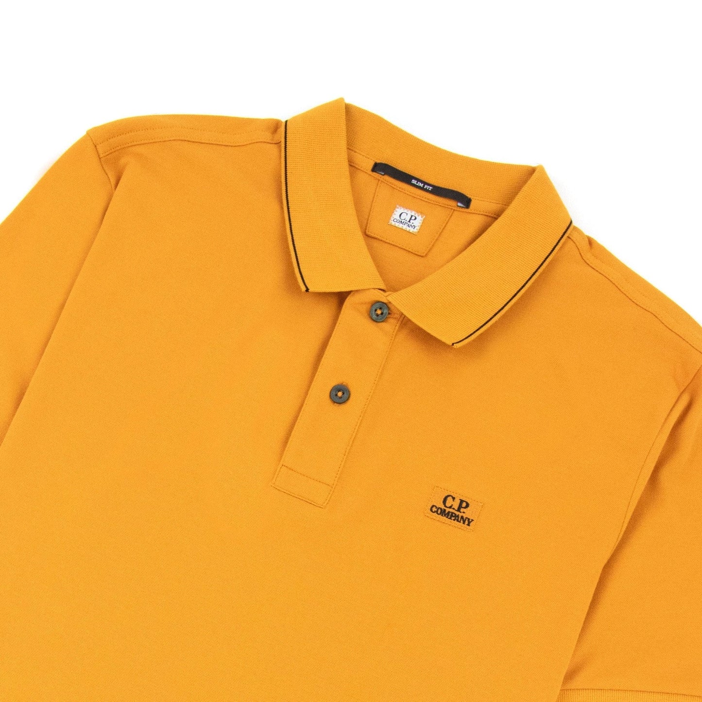 Cp Company Stretch Piquet Polo Desert Sun 436