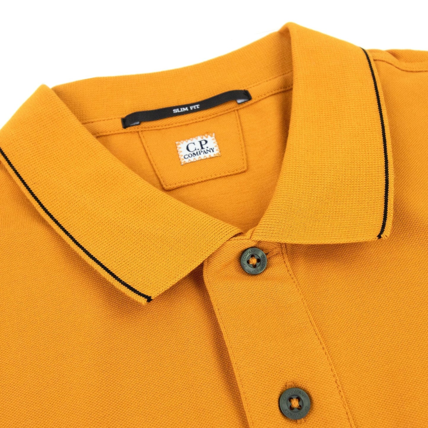 Cp Company Stretch Piquet Polo Desert Sun 436