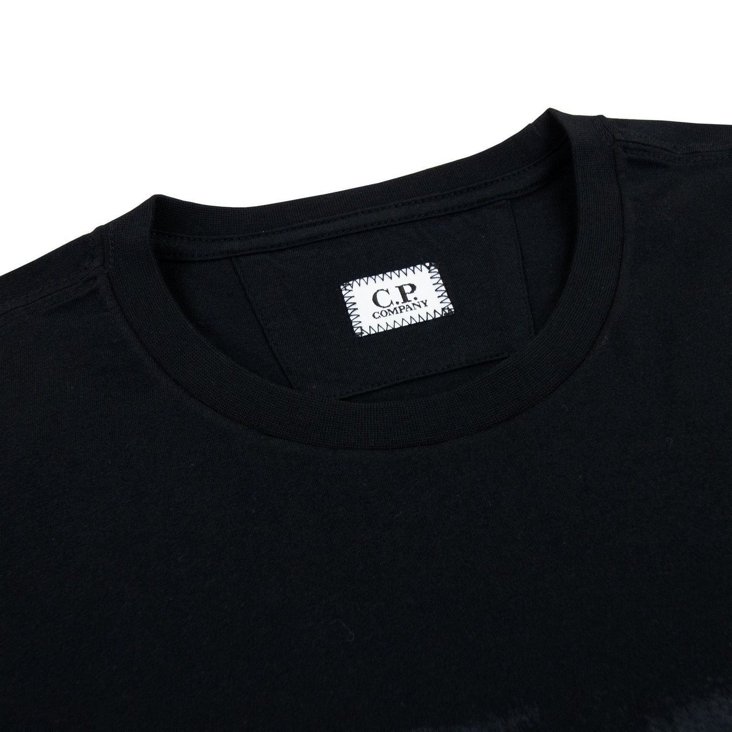 Cp Company 30/1 Short Sleeve T Shirt Black 999