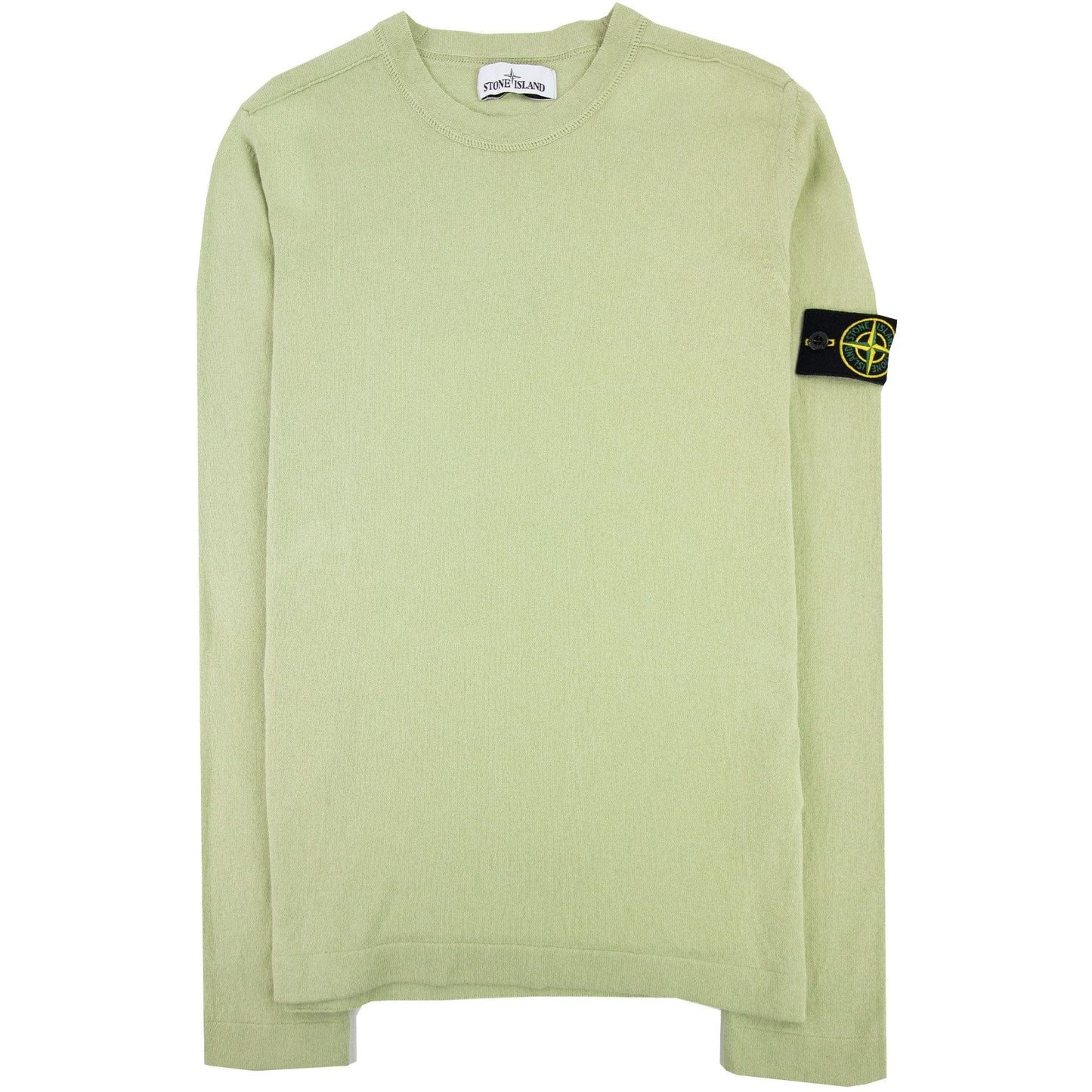 Stone Island 532b9 Crewneck Knitwear Light Green V0052