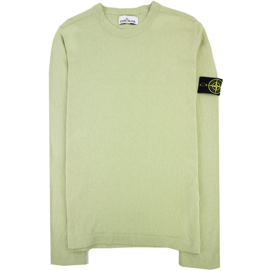 Stone Island 532b9 Crewneck Knitwear Light Green V0052