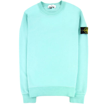 Stone Island 63051 Crewneck Sweatshirt Mint Green V0044