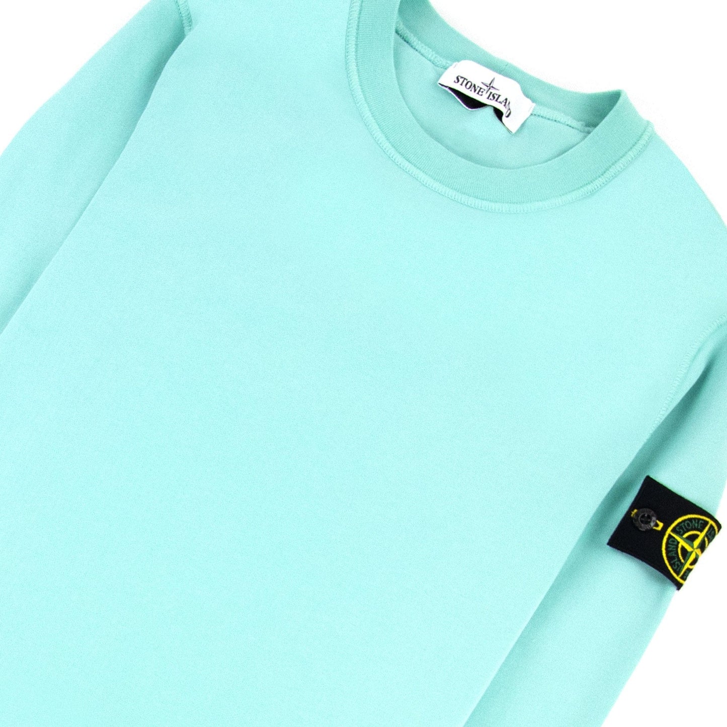 Stone Island 63051 Crewneck Sweatshirt Mint Green V0044