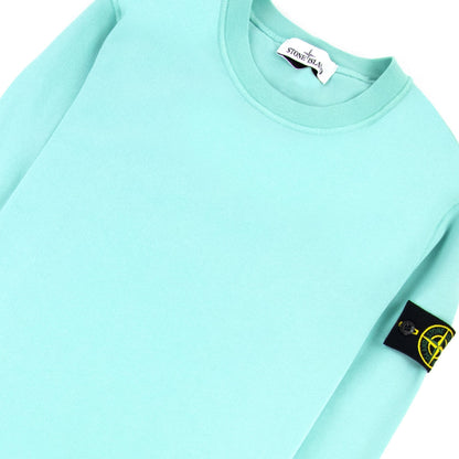 Stone Island 63051 Crewneck Sweatshirt Mint Green V0044