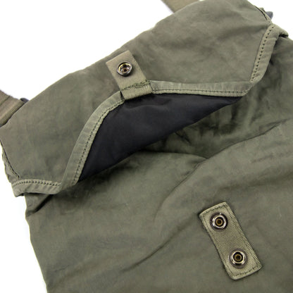 CP Company Nylon B Garment Dyed Crossbody Lens Bag Khaki 665