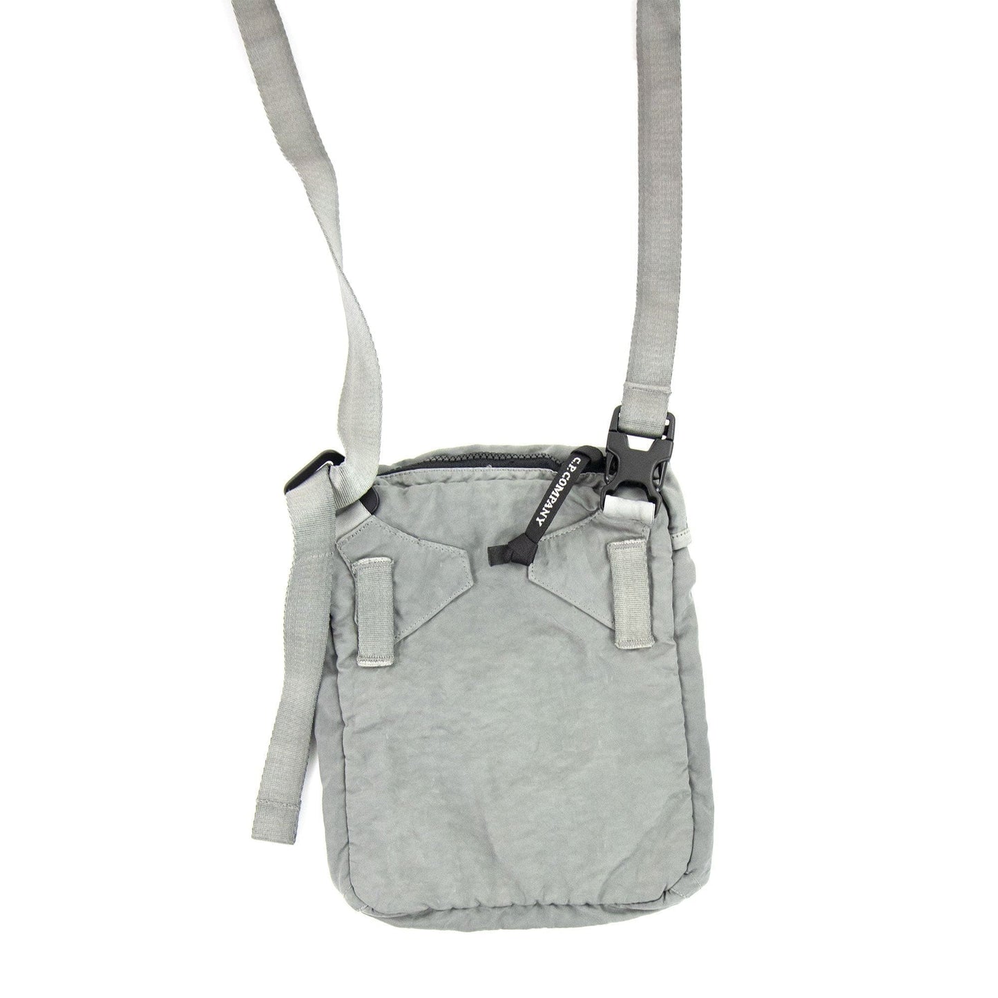 CP Company Nylon B Garment Dyed Crossbody Lens Bag Moon Mist 917