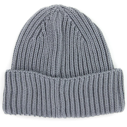 Cp Company Extra Fine Merino Wool Goggle Beanie Dark Grey 917