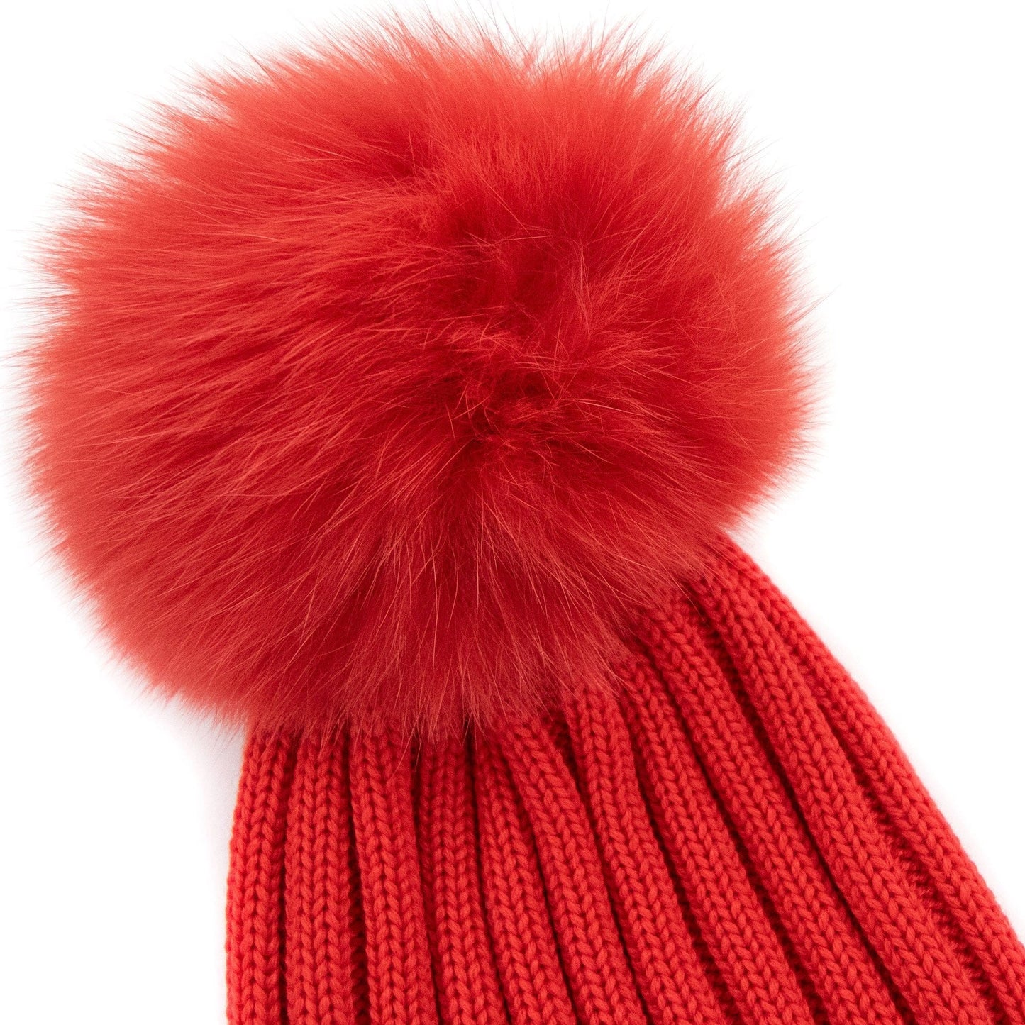 Moncler Pom Pom Beanie Red