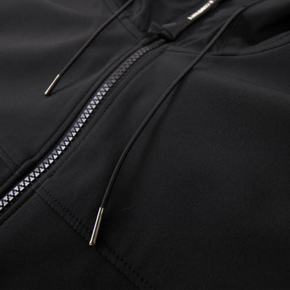 CP Company Soft Shell-r Medium Goggle Jacket Black