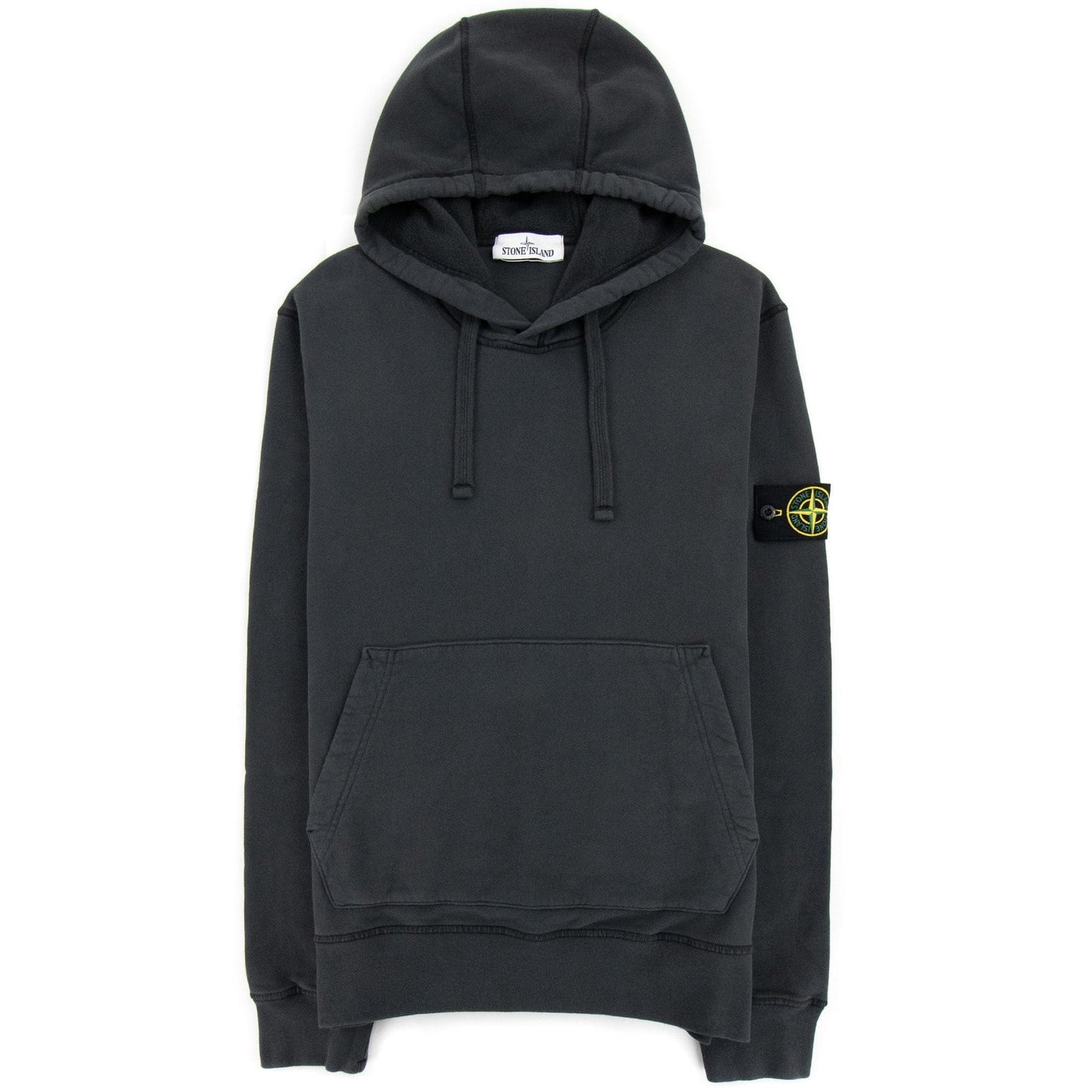 Stone Island 64151 Hooded Sweatshirt Charcoal V0065