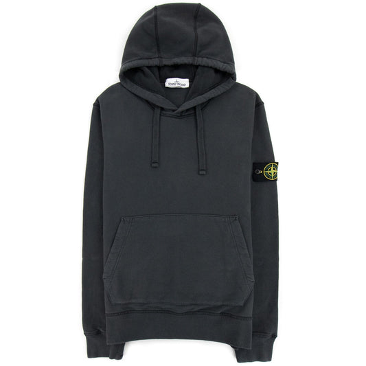 Stone Island 64151 Hooded Sweatshirt Charcoal V0065