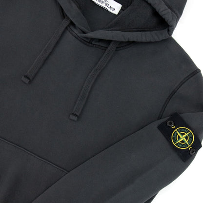 Stone Island 64151 Hooded Sweatshirt Charcoal V0065
