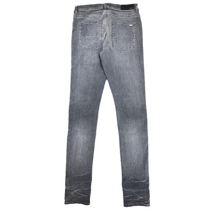 Amiri Mx1 Leather Playboy Jean Grey