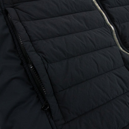 Stone Island G0225 Loom Woven Down Gilet Charcoal V0065