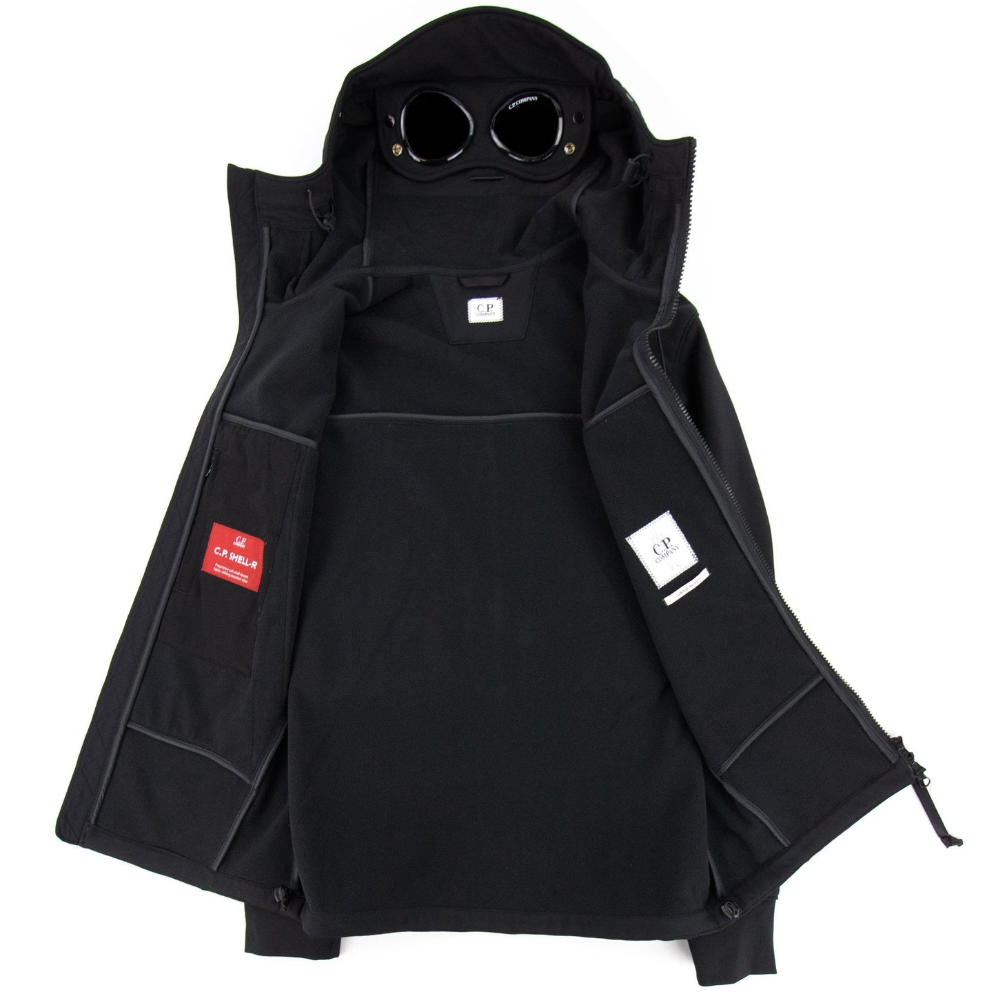 CP Company Soft Shell Jacket Black/black