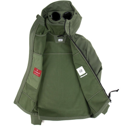 CP Company Soft Shell Jacket Khaki 665