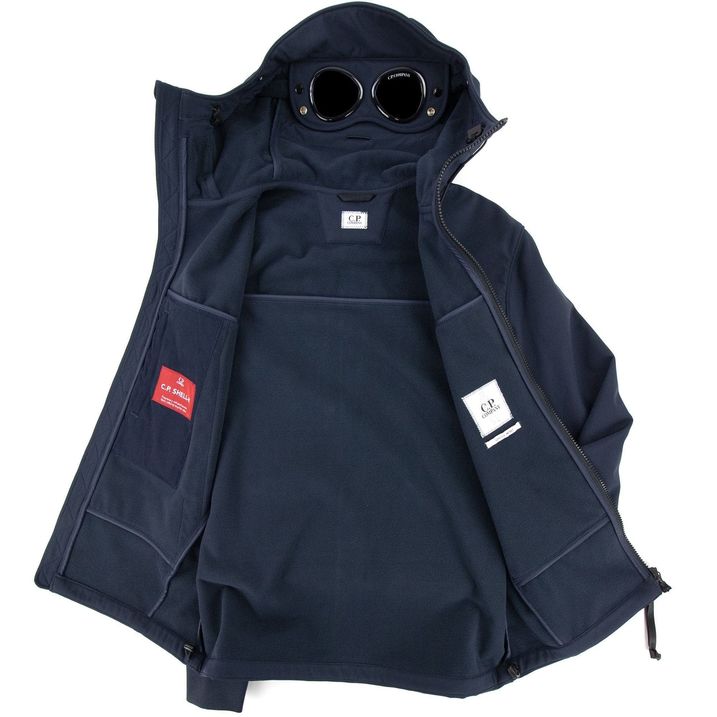 CP Company Soft Shell Jacket Navy/navy