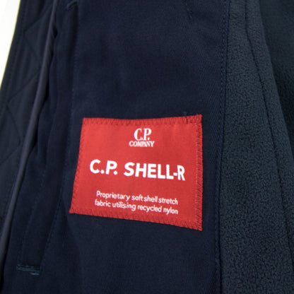 CP Company Soft Shell Jacket Navy/navy
