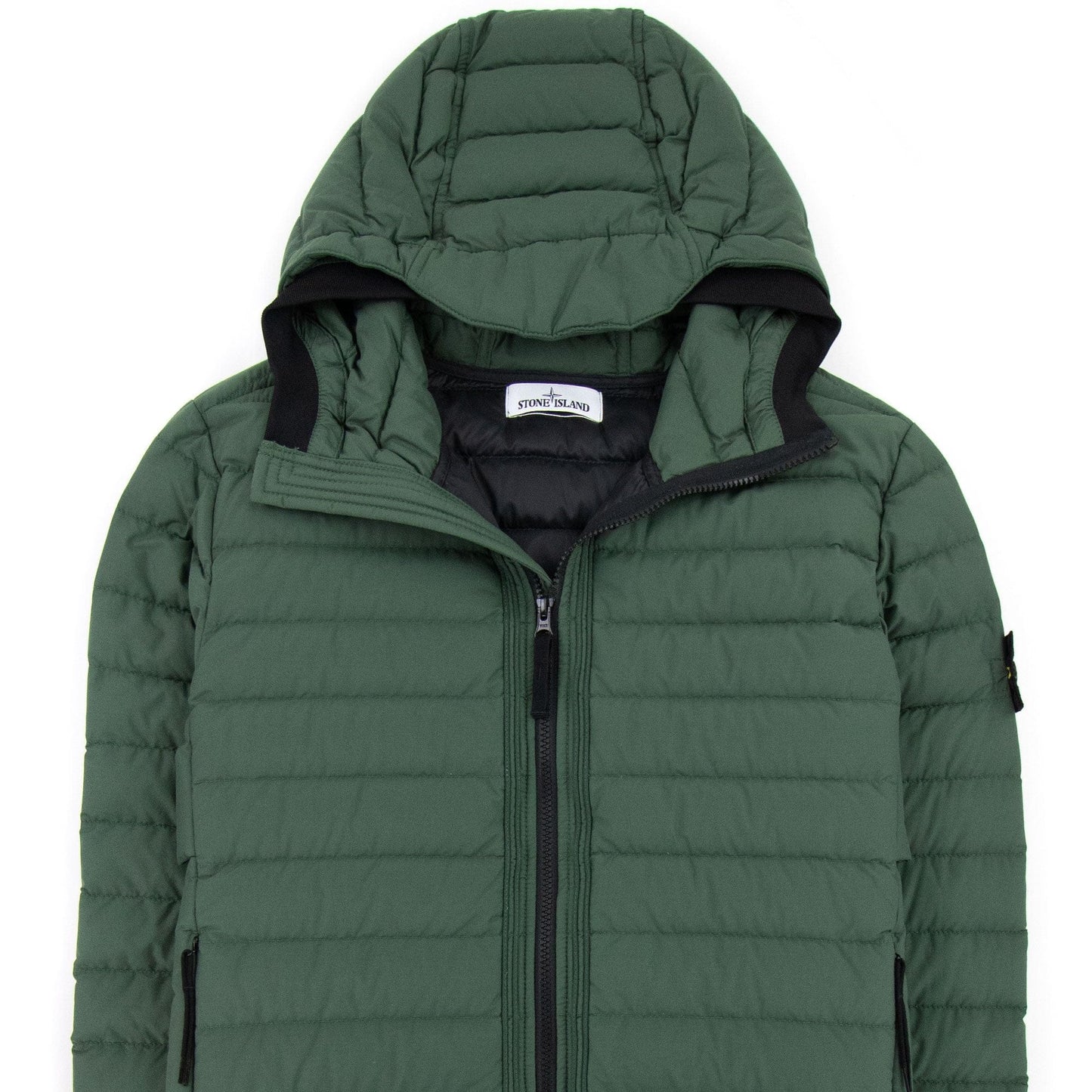 Stone Island 42725 O-cottonr Nylon Tela Jacket Sage V0055